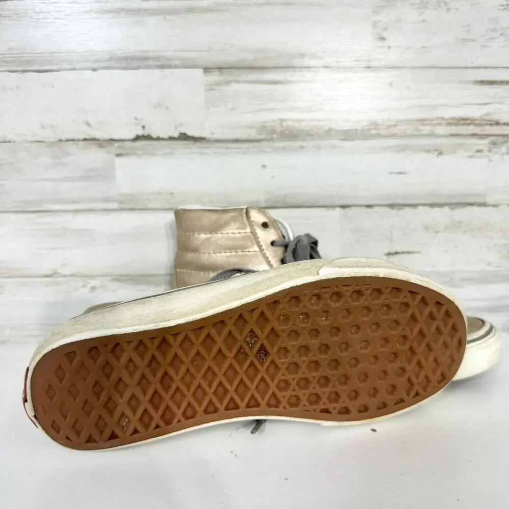 Vans Youth Boys‎ Off The Wall High Top Metallic Size Boys 3.5
